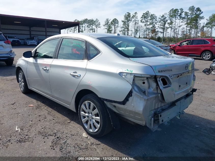 2016 NISSAN SENTRA S/SV/SR/SL - 3N1AB7AP6GY242524