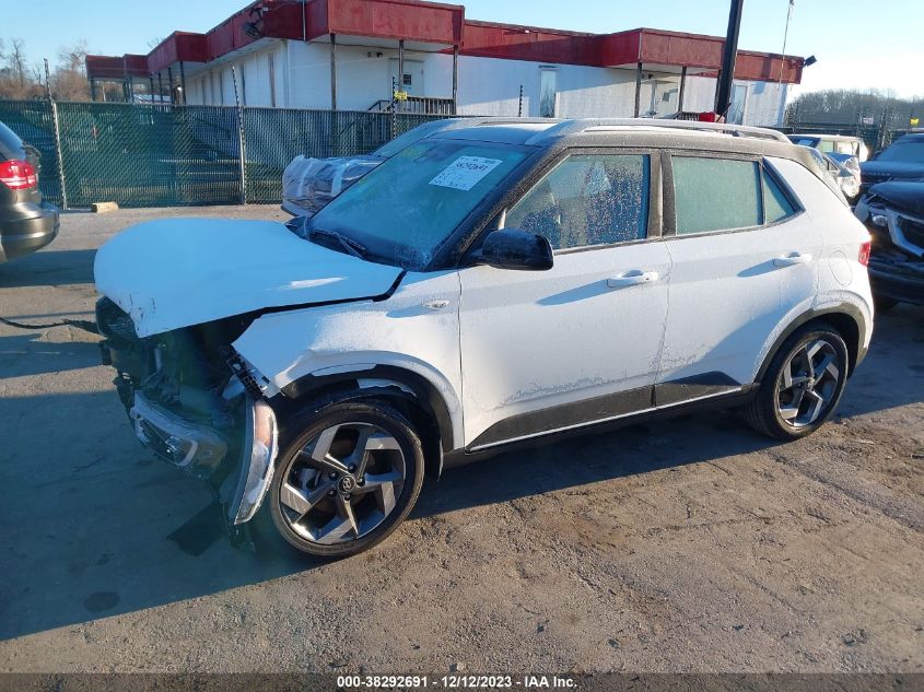 2023 HYUNDAI VENUE SEL/LIMITED - KMHRC8A33PU238736