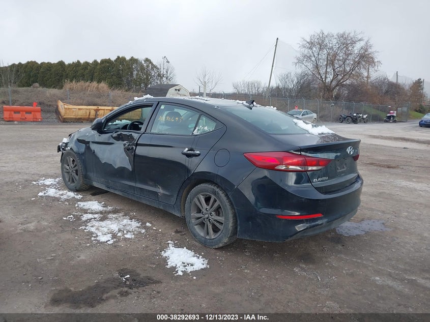 VIN 5NPD84LF2JH259952 2018 HYUNDAI ELANTRA SEL