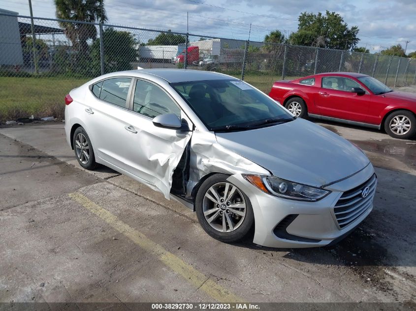 2018 HYUNDAI ELANTRA SEL - 5NPD84LF9JH323680