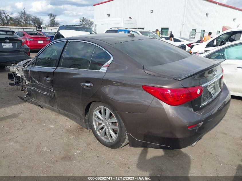2015 INFINITI Q50 PREMIUM - JN1BV7APXFM353316