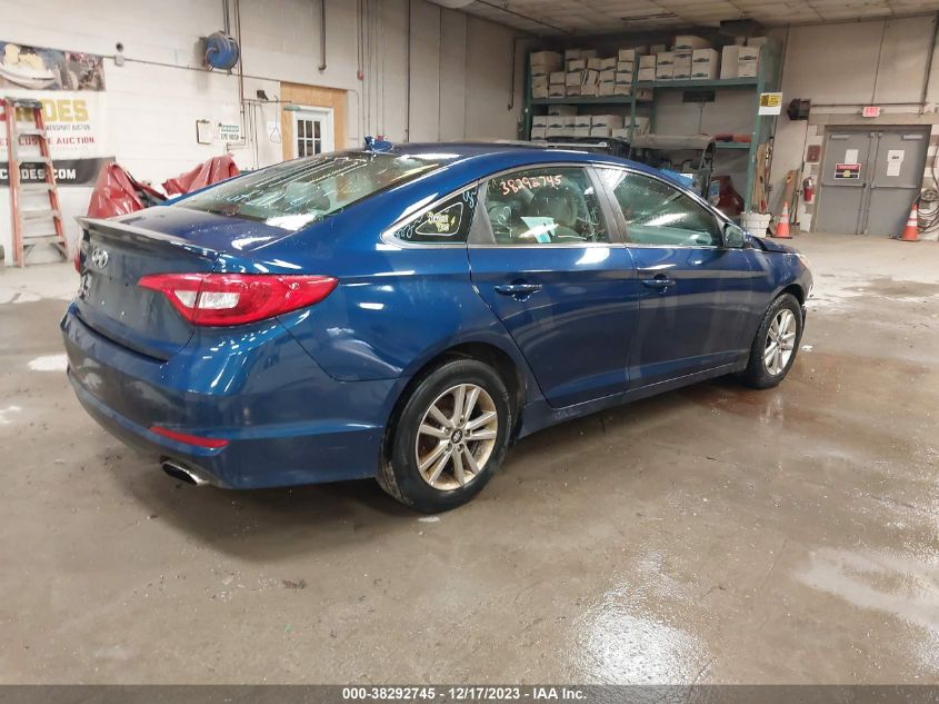 2016 HYUNDAI SONATA SE - 5NPE24AF3GH369622