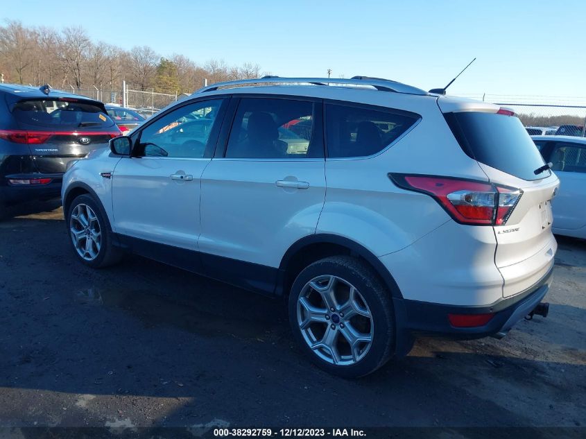 2017 FORD ESCAPE TITANIUM - 1FMCU9J90HUA76580