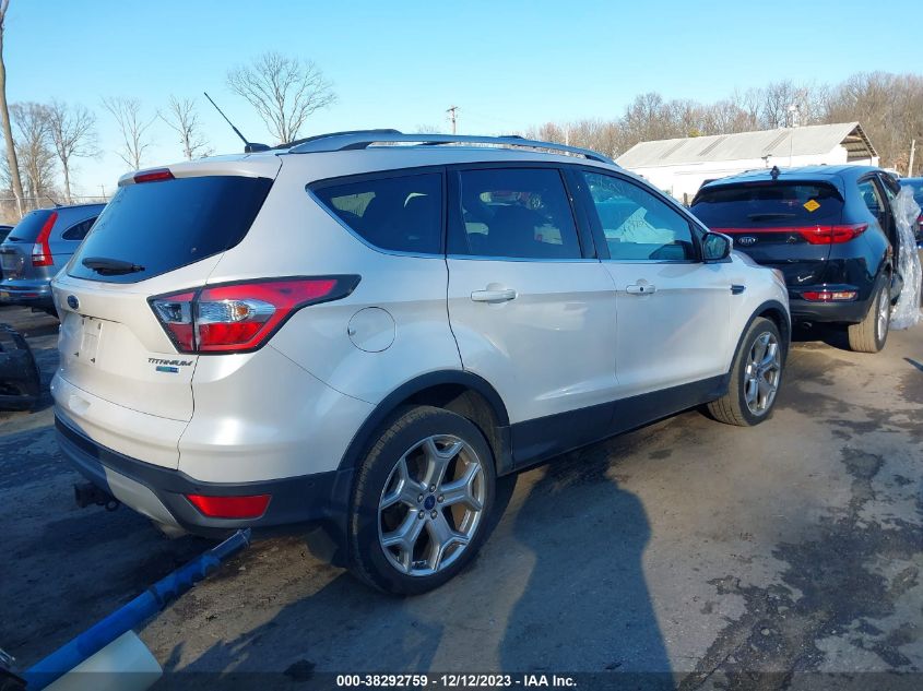 2017 FORD ESCAPE TITANIUM - 1FMCU9J90HUA76580