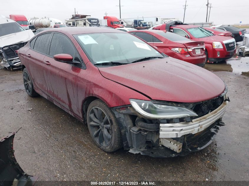 2016 CHRYSLER 200 S - 1C3CCCBB8GN150296