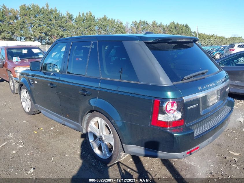 2013 LAND ROVER RANGE ROVER SPORT HSE - SALSK2D44DA797387