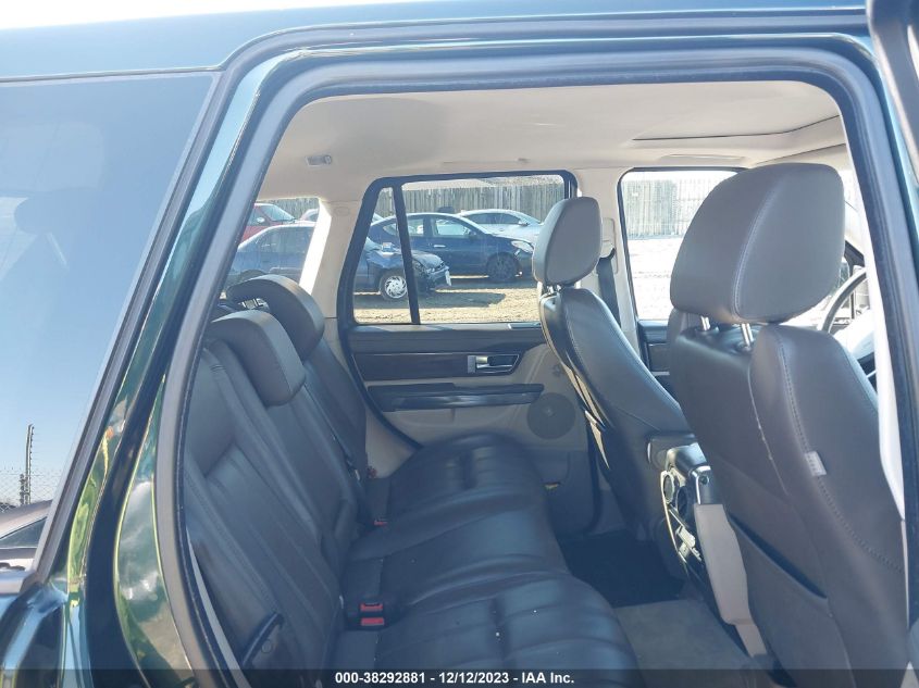 2013 LAND ROVER RANGE ROVER SPORT HSE - SALSK2D44DA797387