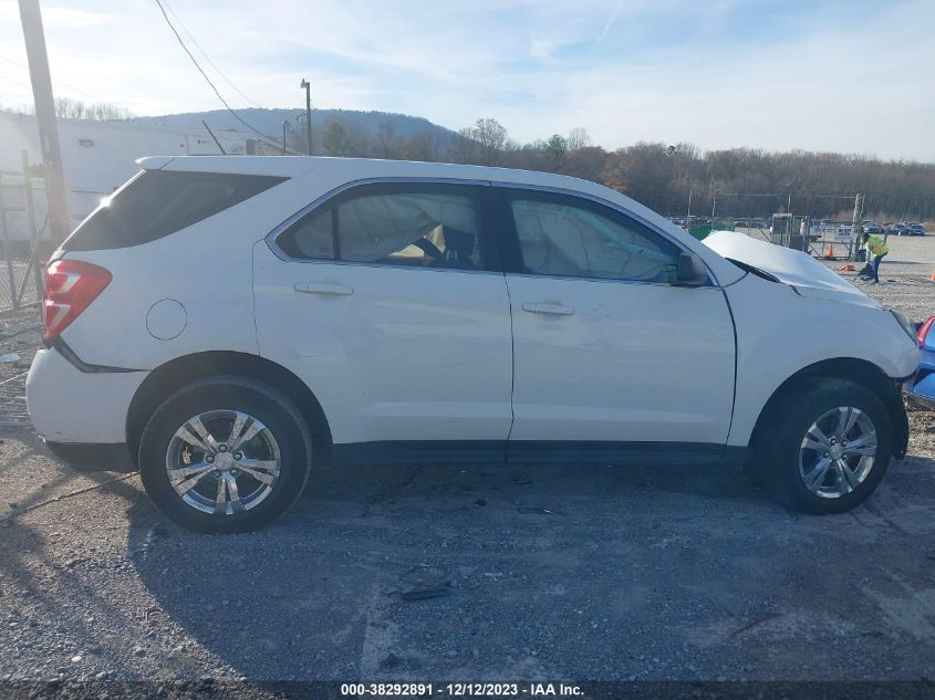 2017 CHEVROLET EQUINOX LS - 2GNALBEK5H1595937