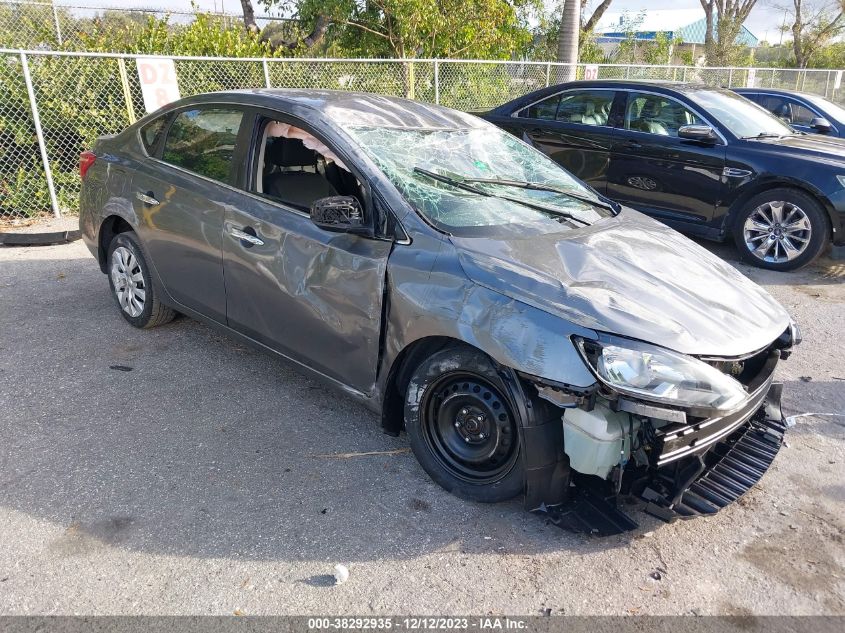 2019 NISSAN SENTRA S/SV/SR/SL - 3N1AB7AP6KY330370