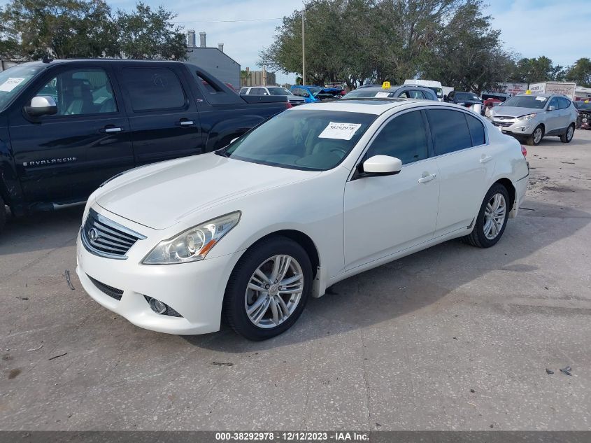 2013 INFINITI G37X JN1CV6AR6DM357280