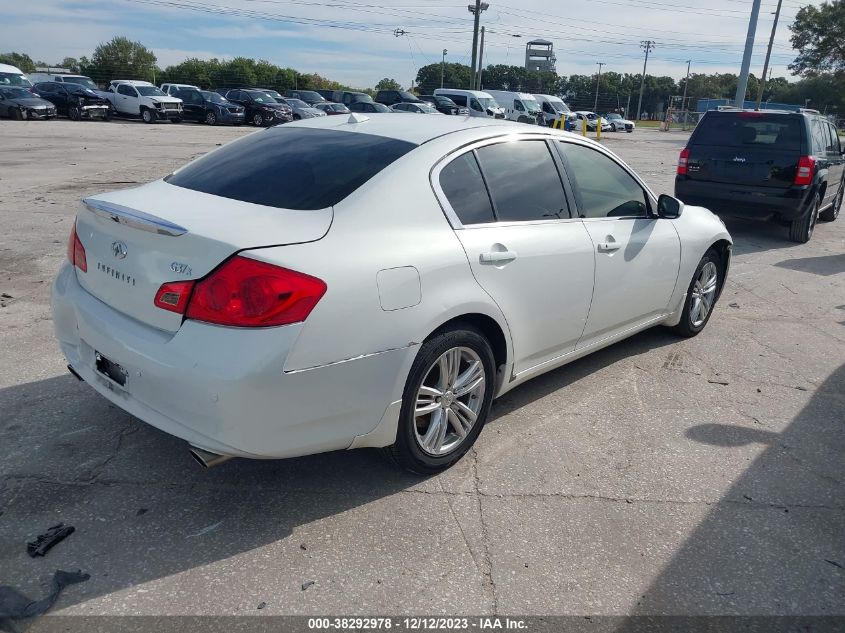 2013 INFINITI G37X JN1CV6AR6DM357280