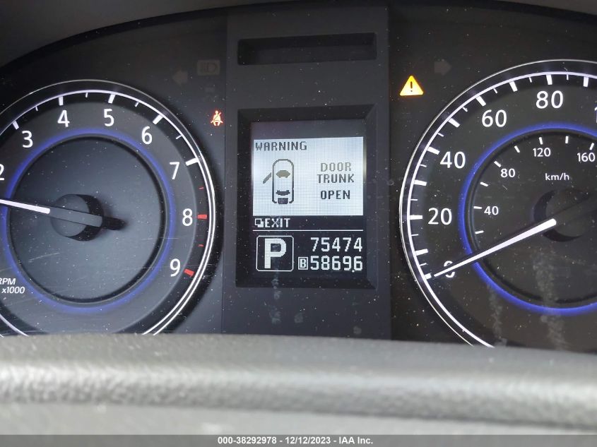 2013 INFINITI G37X JN1CV6AR6DM357280