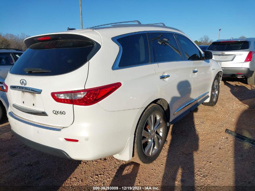 2014 INFINITI QX60 HYBRID 5N1CL0MN0EC521604