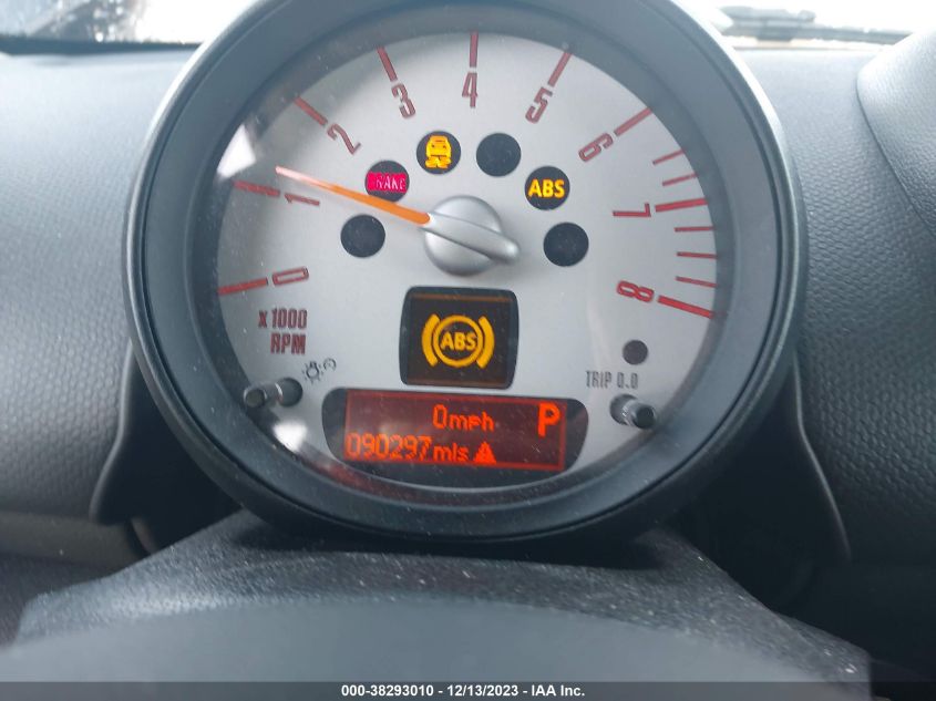 2014 MINI PACEMAN COOPER S WMWSS5C53EWN67117