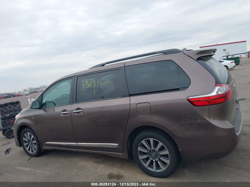 2020 TOYOTA SIENNA XLE - 5TDDZ3DC3LS242456