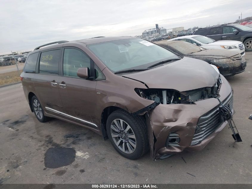 2020 TOYOTA SIENNA XLE - 5TDDZ3DC3LS242456