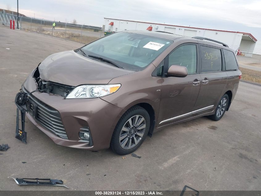 2020 TOYOTA SIENNA XLE - 5TDDZ3DC3LS242456