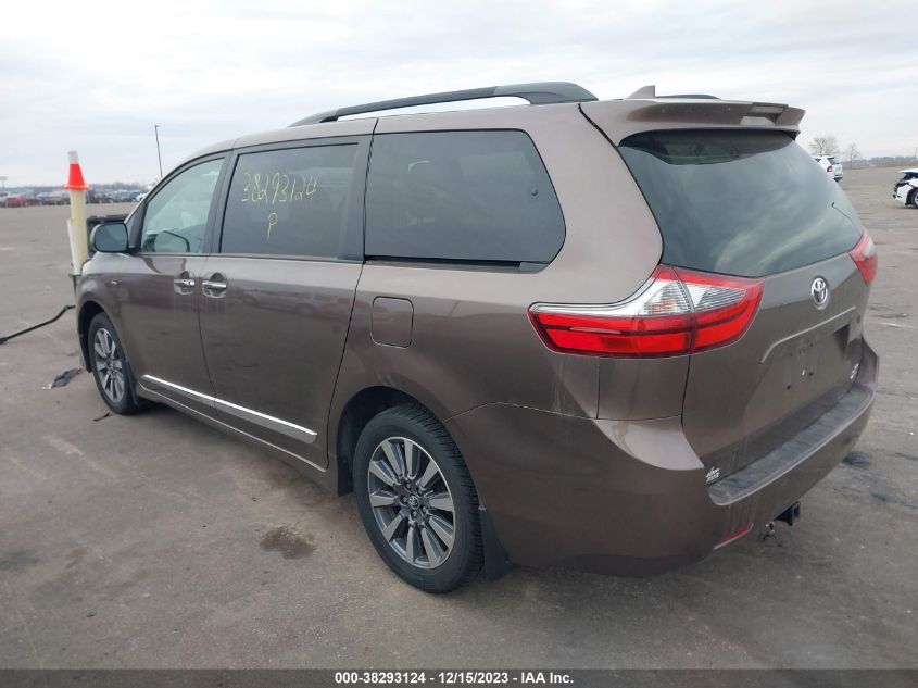 2020 TOYOTA SIENNA XLE - 5TDDZ3DC3LS242456