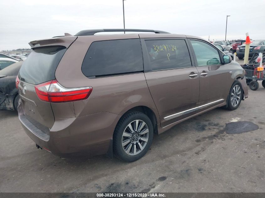 2020 TOYOTA SIENNA XLE - 5TDDZ3DC3LS242456