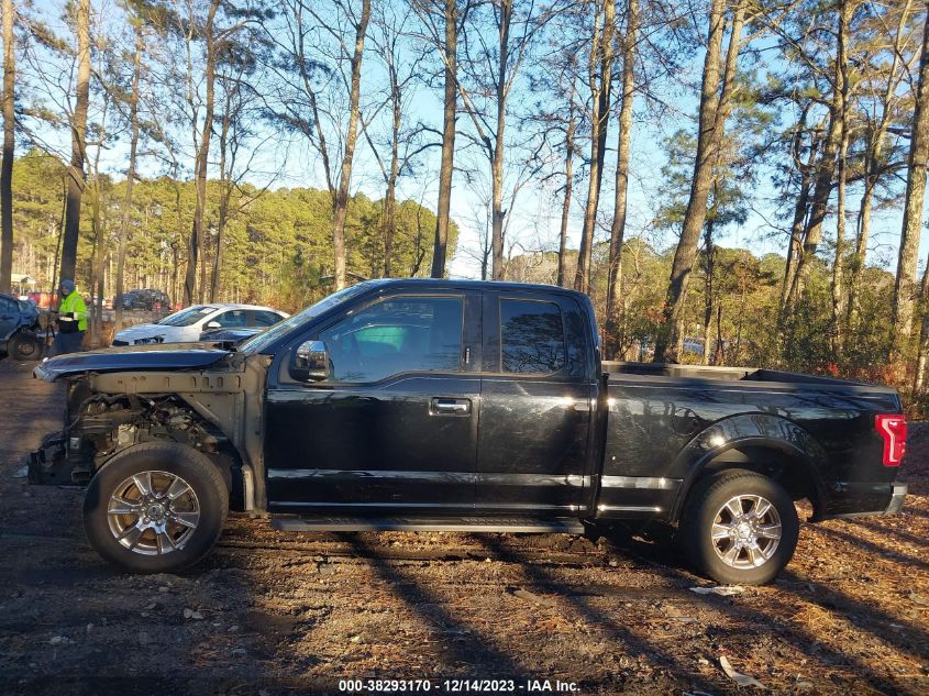 2016 FORD F-150 LARIAT - 1FTEX1CF1GFA60531