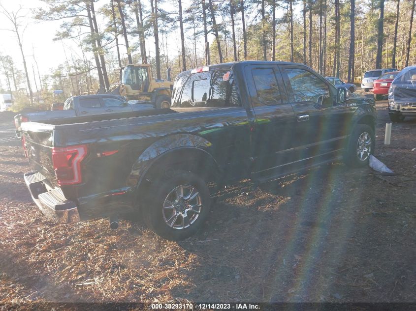 2016 FORD F-150 LARIAT - 1FTEX1CF1GFA60531