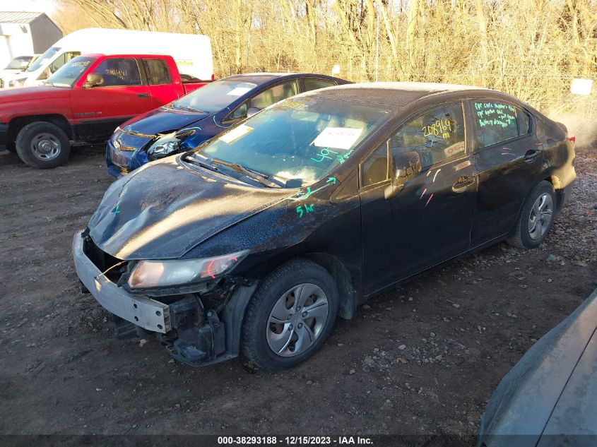 2013 HONDA CIVIC LX - 19XFB2F52DE057591