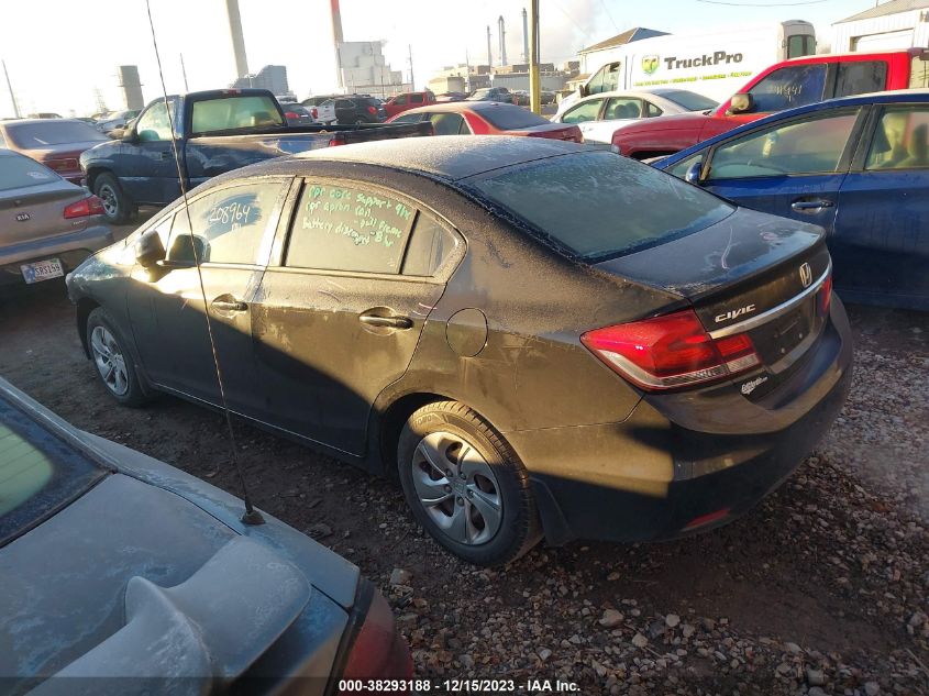 2013 HONDA CIVIC LX - 19XFB2F52DE057591