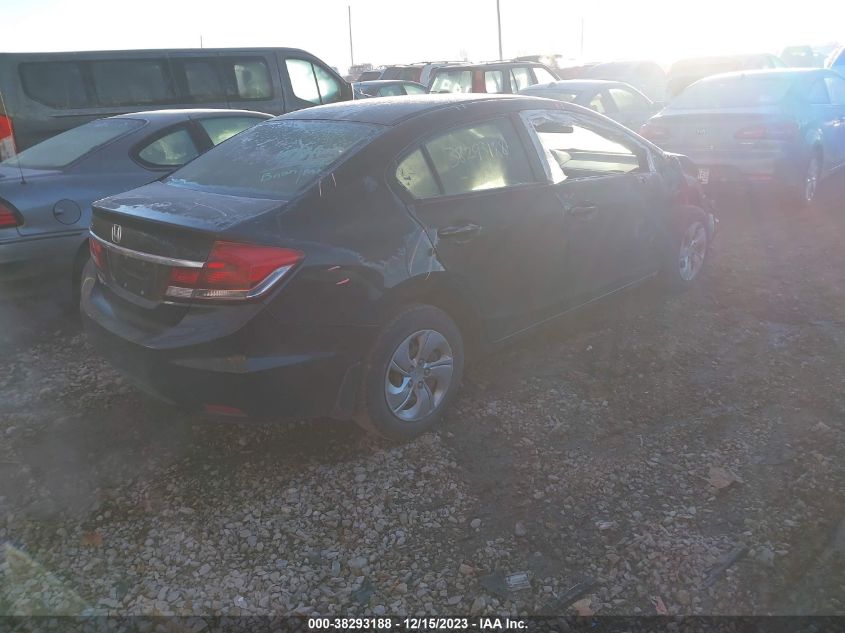 2013 HONDA CIVIC LX - 19XFB2F52DE057591
