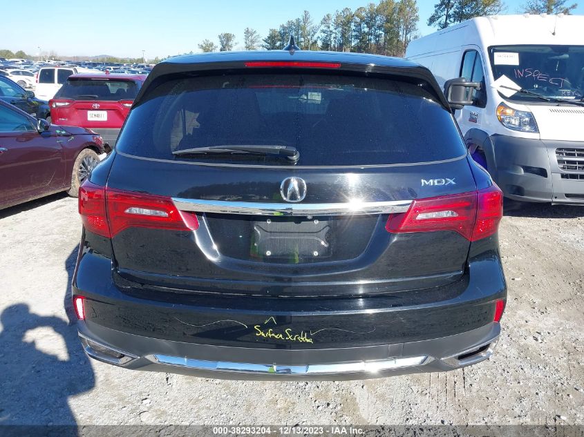 2018 ACURA MDX - 5J8YD3H32JL006519