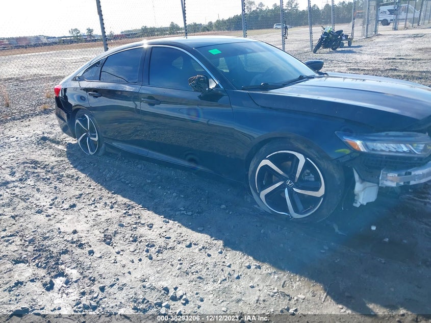VIN 1HGCV1F32KA157386 2019 HONDA ACCORD SPORT