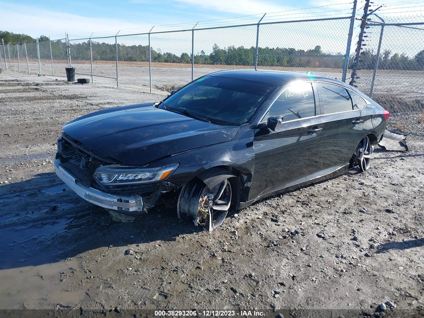 VIN 1HGCV1F32KA157386 2019 HONDA ACCORD SPORT