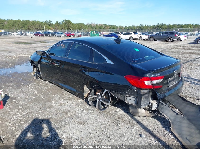 VIN 1HGCV1F32KA157386 2019 HONDA ACCORD SPORT