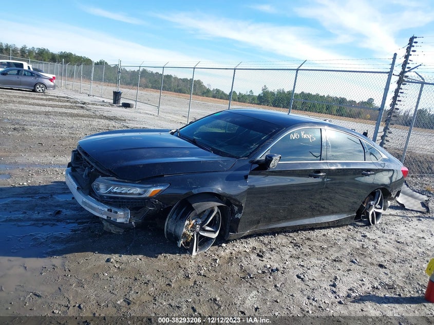VIN 1HGCV1F32KA157386 2019 HONDA ACCORD SPORT