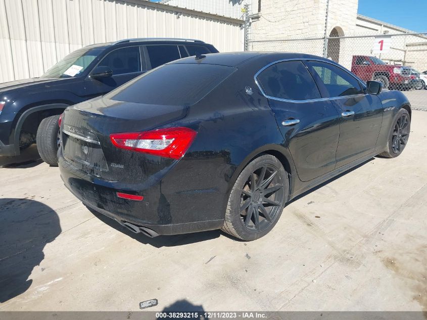 2014 MASERATI GHIBLI S Q4 ZAM57RTAXE1089549