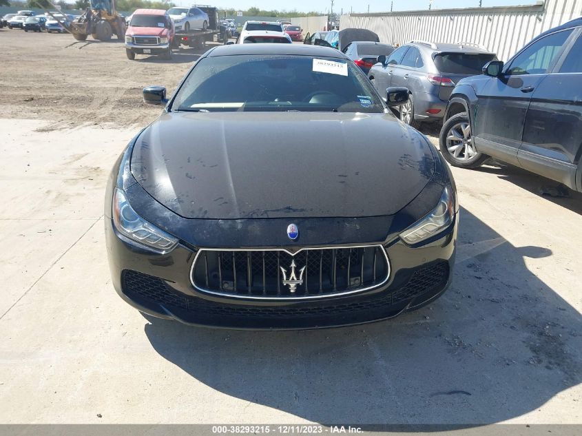 2014 MASERATI GHIBLI S Q4 ZAM57RTAXE1089549
