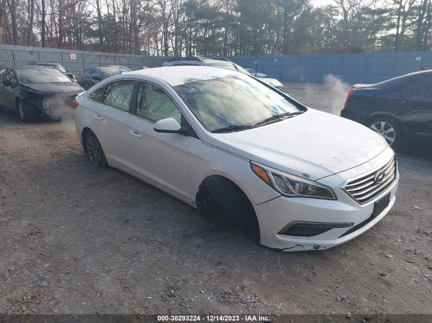 2015 HYUNDAI SONATA 2.4L SE - 5NPE24AF6FH246315