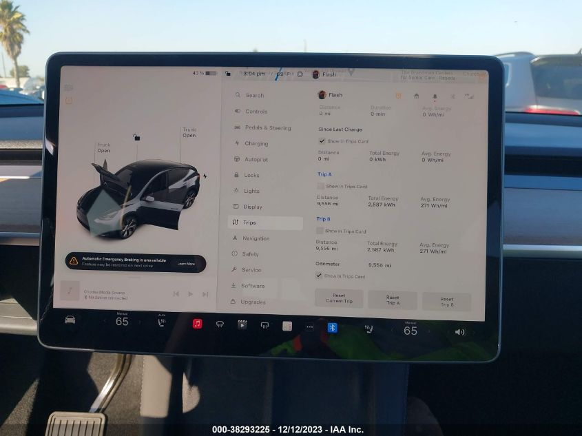 2022 TESLA MODEL Y LONG RANGE DUAL MOTOR ALL-WHEEL DRIVE - 7SAYGAEE2NF561207