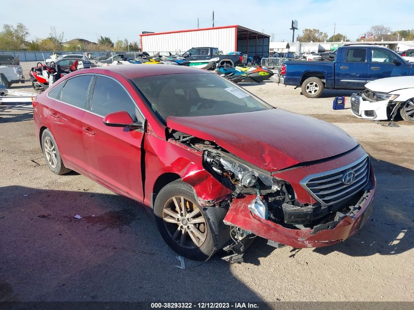 2015 HYUNDAI SONATA SE - 5NPE24AF5FH172837