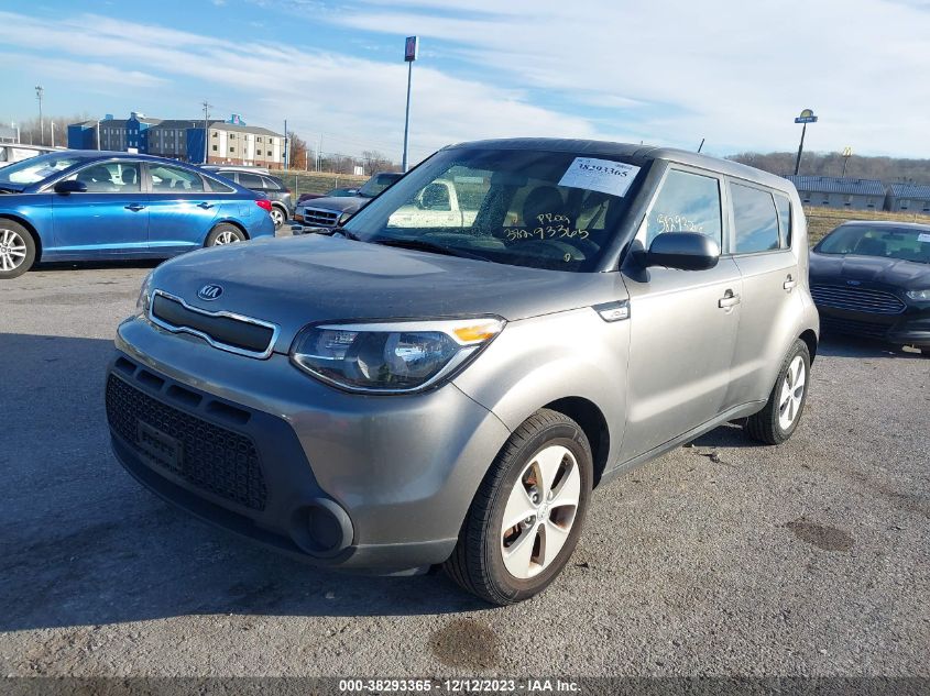 2016 KIA SOUL - KNDJN2A26G7296421