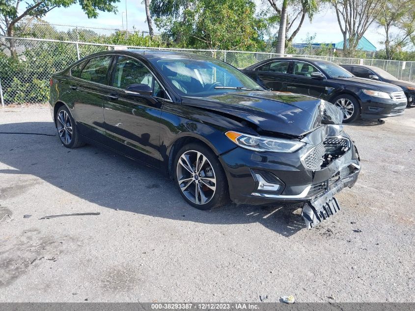 2020 FORD FUSION TITANIUM - 3FA6P0D97LR192557