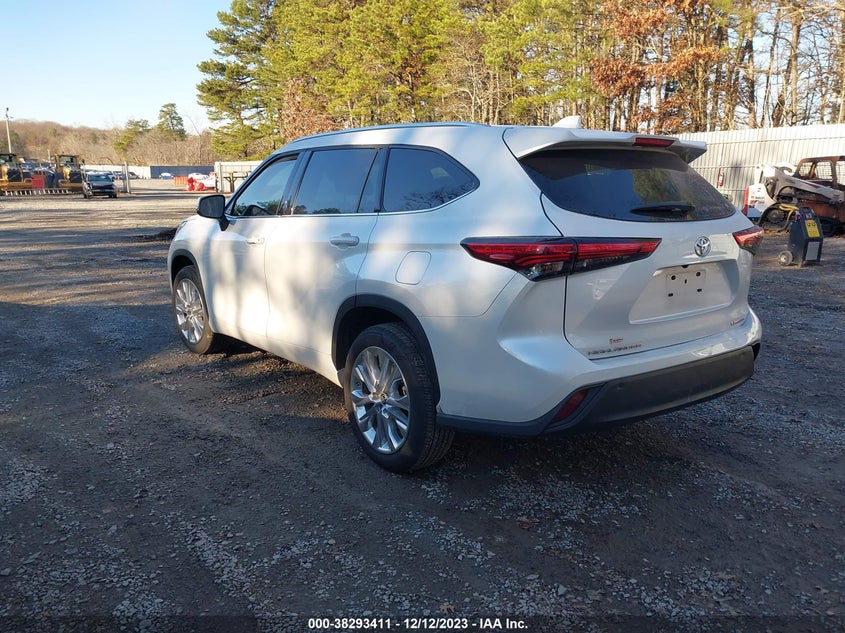 VIN 5TDKDRAH6PS016121 2023 TOYOTA HIGHLANDER L/LE/XLE/LIMITED/PLATINUM