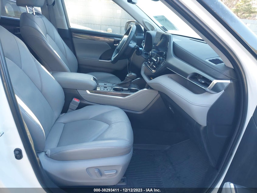 VIN 5TDKDRAH6PS016121 2023 TOYOTA HIGHLANDER L/LE/XLE/LIMITED/PLATINUM