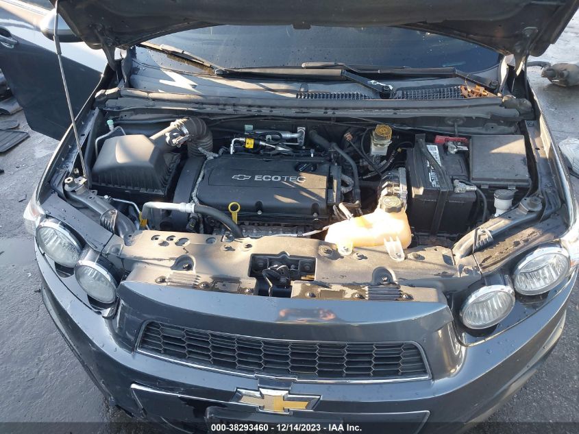 2013 CHEVROLET SONIC LT AUTO - 1G1JC5SHXD4150717