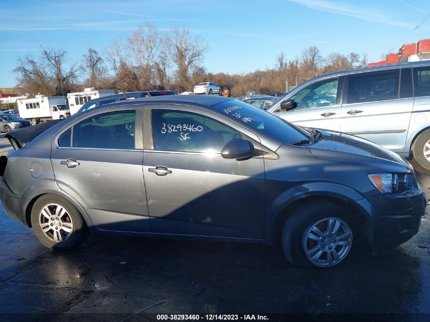 2013 CHEVROLET SONIC LT AUTO - 1G1JC5SHXD4150717