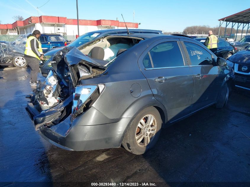 2013 CHEVROLET SONIC LT AUTO - 1G1JC5SHXD4150717