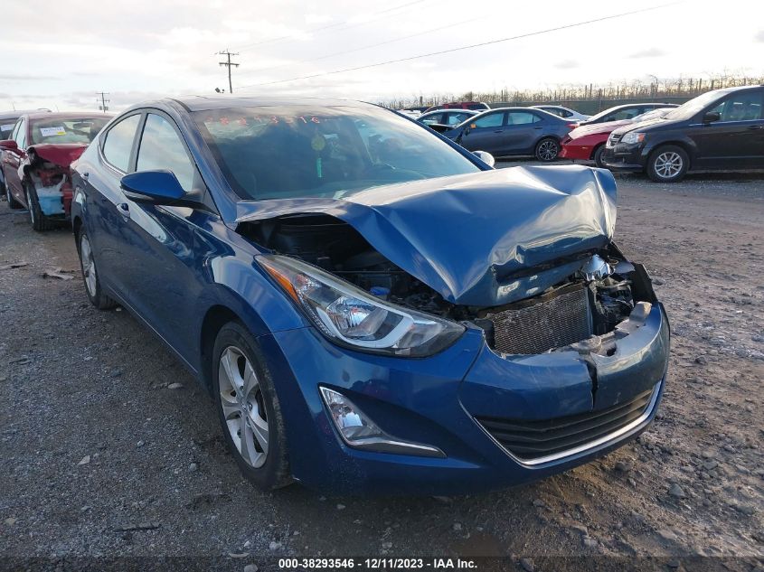 2016 HYUNDAI ELANTRA SE/SPORT/LIMITED - KMHDH4AE7GU600007