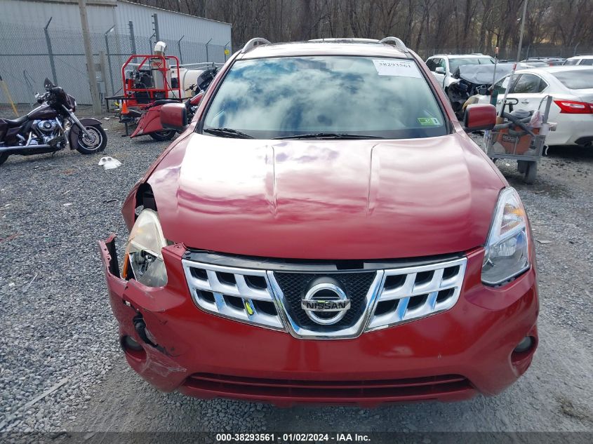 2013 NISSAN ROGUE SV W/SL PKG - JN8AS5MV6DW653571