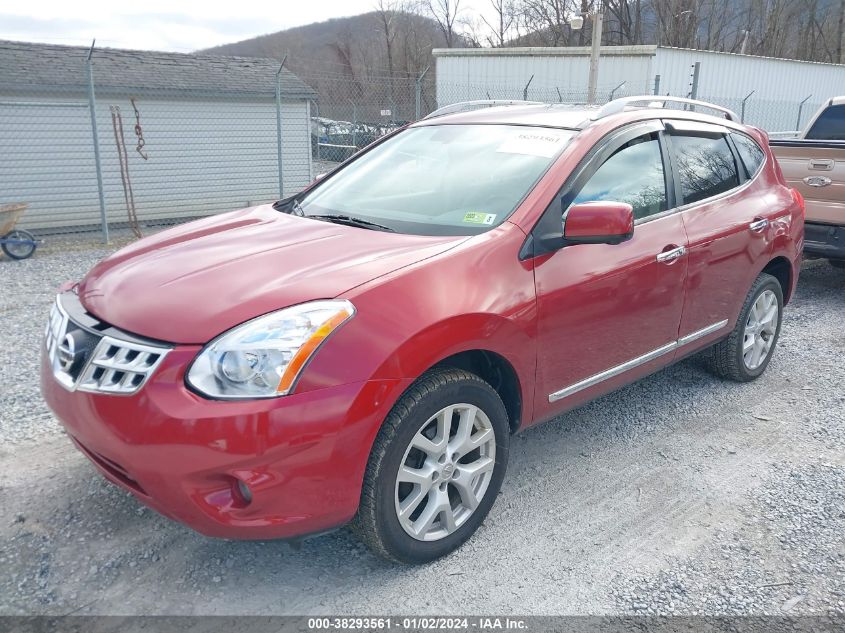 2013 NISSAN ROGUE SV W/SL PKG - JN8AS5MV6DW653571