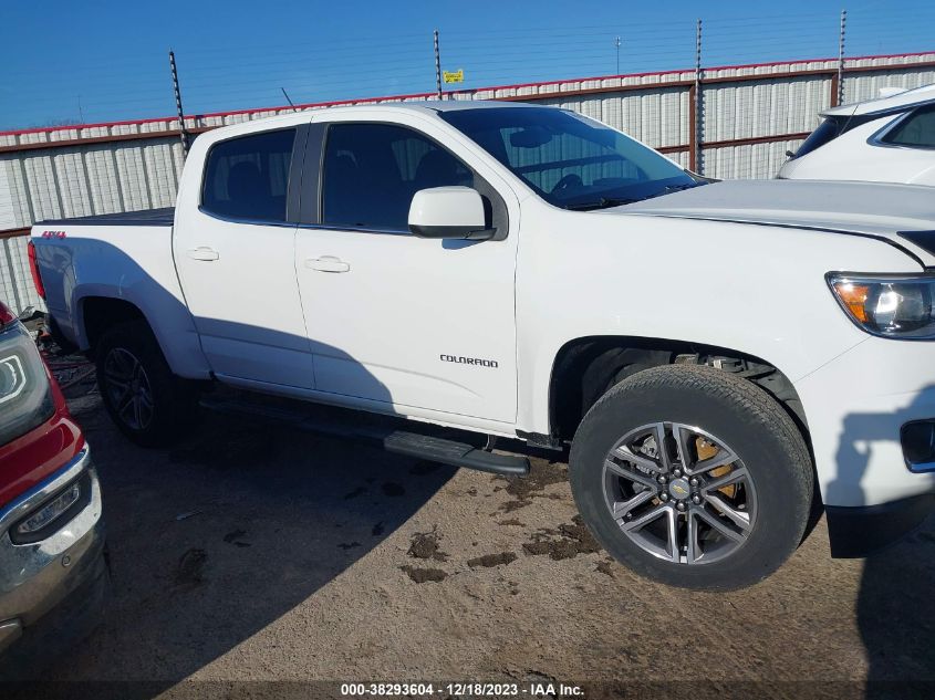 2020 CHEVROLET COLORADO 4WD  SHORT BOX LT - 1GCGTCEN2L1234568