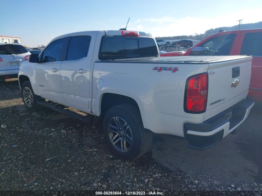 2020 CHEVROLET COLORADO 4WD  SHORT BOX LT - 1GCGTCEN2L1234568